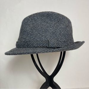 Vintage Beacon Hill Short Brimmed Fedora Size L  7 1/4-7 3/8